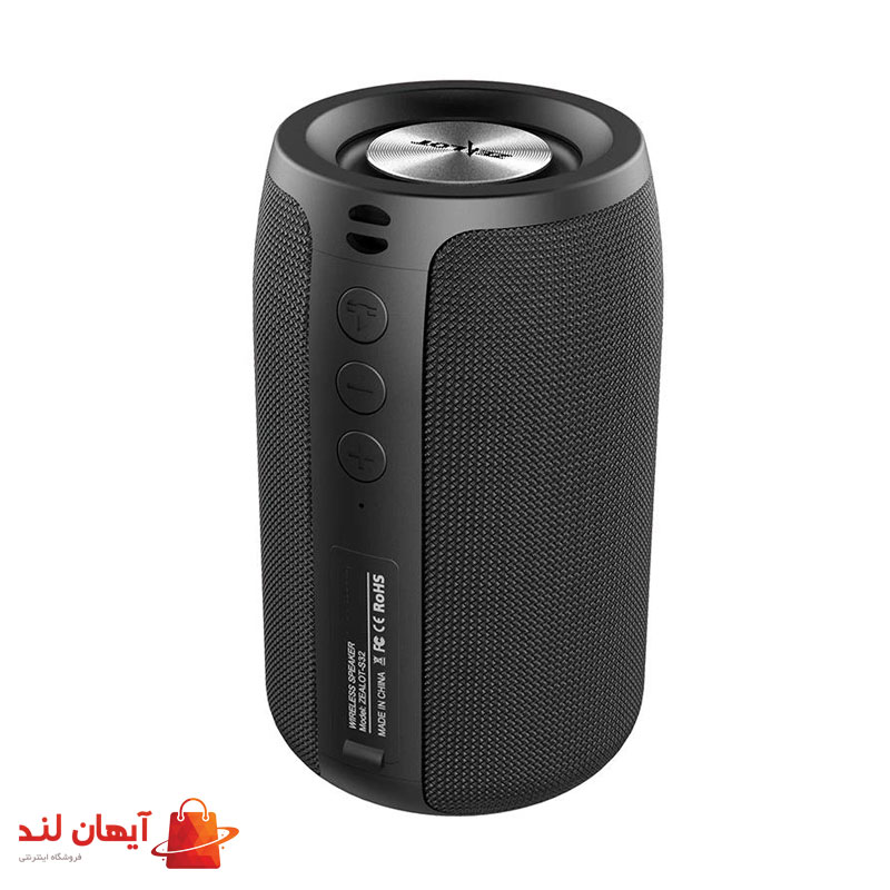 اسپیکر بلوتوثی قابل حمل زیلوت مدل S32D رنگ مشکی