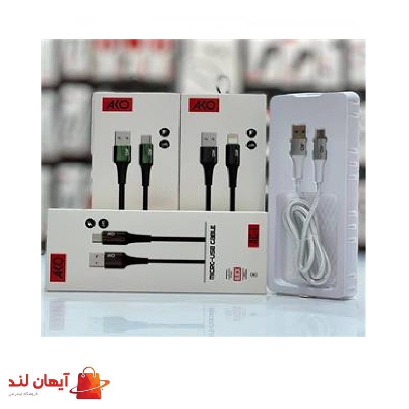 کابل تبدیل USB به USB-C آکو مدل AC-1 طول 1 متر