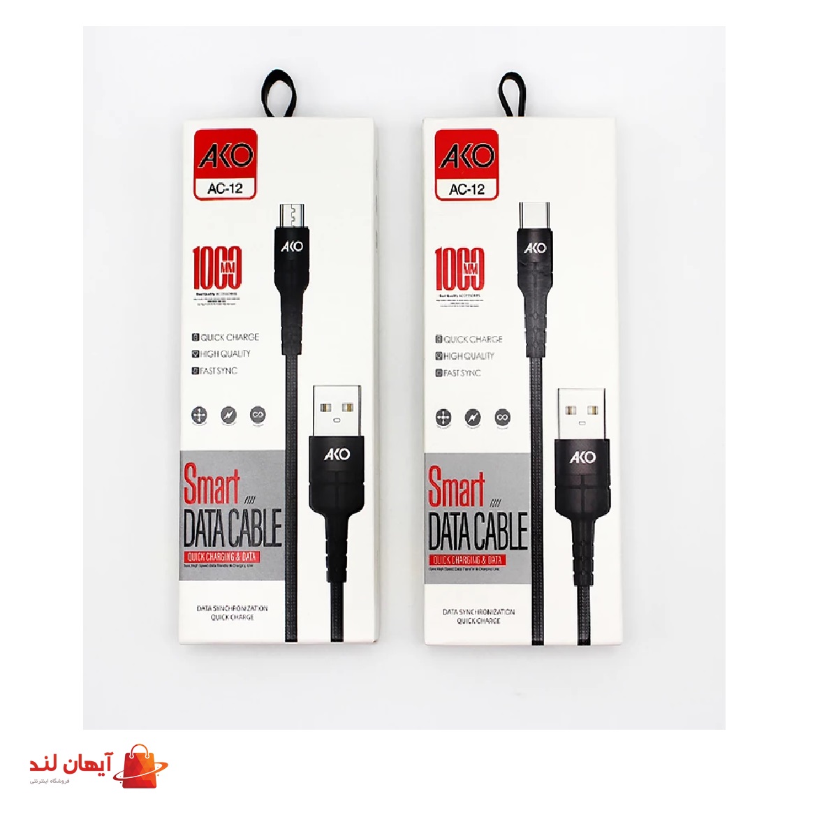 کابل تایپ سی آکو AKO مدل AC-12