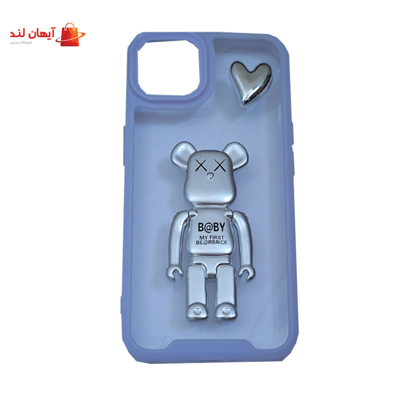 قاب گوشی آیفون 13 با طرح ربات استند شو